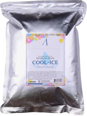 Маска для лица альгинатная Anskin Original Cool-Ice Modeling Mask (1кг)