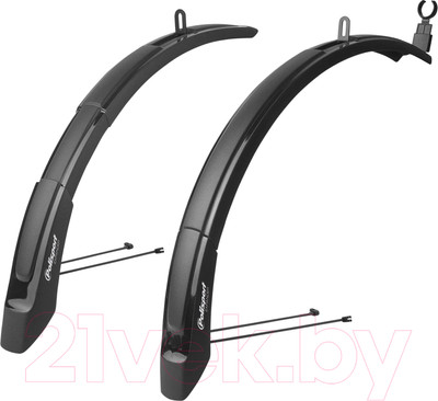 Крылья для велосипеда Polisport Expander 65 Cross 26/29 / 8624000001 (черный)