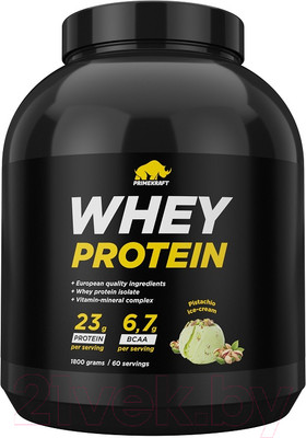 Протеин Prime Kraft Whey Фисташковое мороженое (1800г, банка)