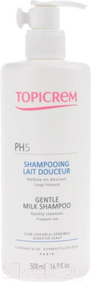 Шампунь для волос Topicrem Мягкий pH 5 (500мл)