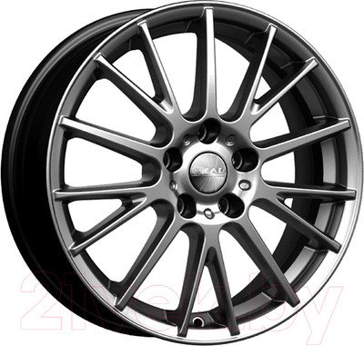 Литой диск SKAD Дубай 17x6.5" 5x114.3мм DIA 67.1мм ET 45мм Графит