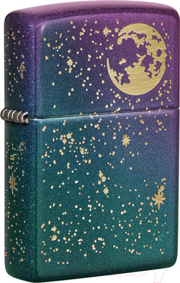 Зажигалка Zippo Starry Sky / 49448 (фиолетовый матовый)