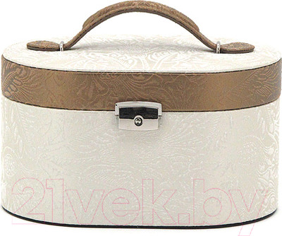 Шкатулка Jardin D'ete P6814B (бежево-золотой)