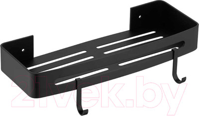 Полка для ванной Fashun A7336-7 (с крючками)