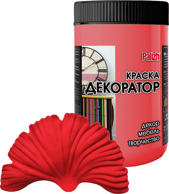 Краска Palizh Декоратор Акриловая (320г, красный)