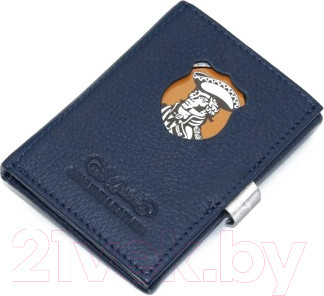Визитница S.Quire QK30BL (синий)