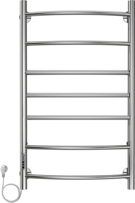 Полотенцесушитель электрический GRANULA Форма 50x80 2/3/2 D32 (терморегулятор с таймером слева)