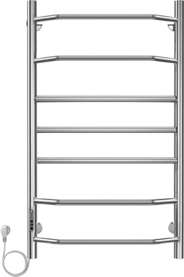 Полотенцесушитель электрический GRANULA Евро 50x80 2/3/2 D32 (терморегулятор с таймером слева)