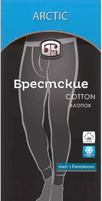 Термоштаны Брестские 2440  (р.164-170,88-100 nero)