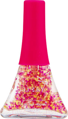 Лак для ногтей детский Lukky Peel-Off Конфетти-Микс / Т16750 (розово-золотистый)