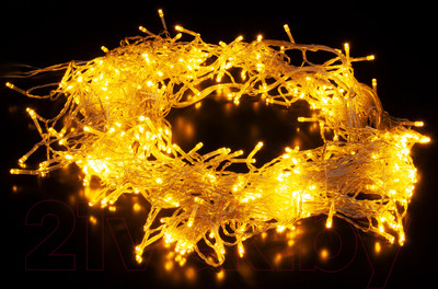 Световой занавес Евросвет 200-002 (теплый белый)