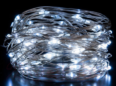 Светодиодная гирлянда Евросвет 400-008 (белый)