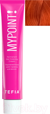 Крем-краска для волос Tefia Mypoint 8/4 (60мл, светлый блондин медный)