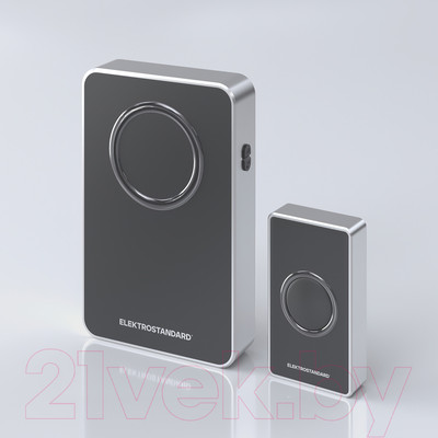 Электрический звонок Elektrostandard DBQ27M WL 38M IP20 (черный/серебро)