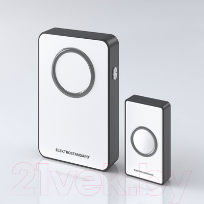 Электрический звонок Elektrostandard DBQ27M WL 38M IP20 (белый/черный)