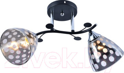 Потолочный светильник Mirastyle MX-5143B/2 BK+CR