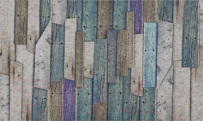 Коврик грязезащитный JoyArty Несовершенный забор / door_23500