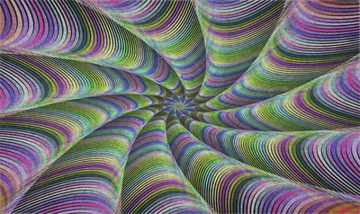 Коврик грязезащитный JoyArty Радужный переход / door_21570