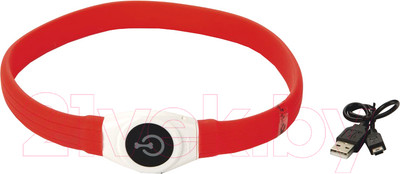 Ошейник Beeztees 749873 (с подсветкой красной)