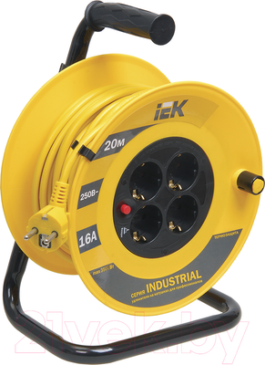 Удлинитель на катушке IEK WKP15-16-04-20