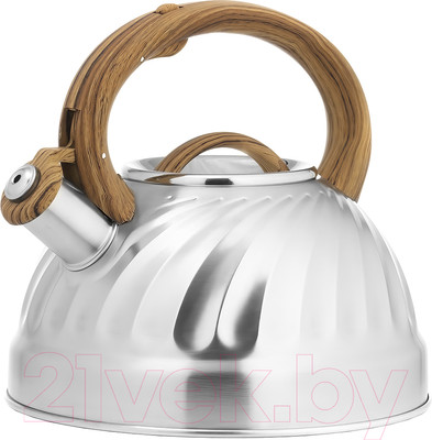 Чайник со свистком Lara LR00-69 (зеркальный)