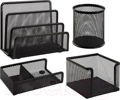 Настольный набор Brauberg Germanium / 231964 (черный)