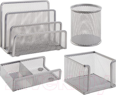 Настольный набор Brauberg Germanium / 231965 (серебристый)