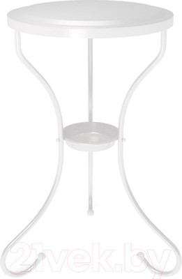 Журнальный столик Sheffilton SHT-CT10 (белый муар)