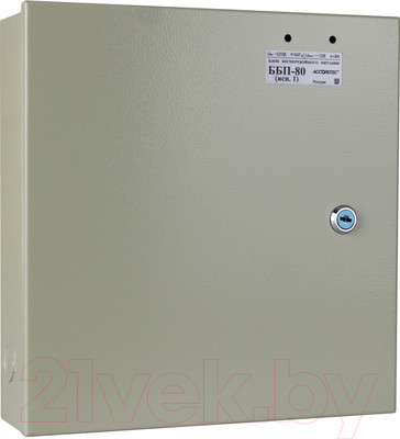 ИБП AccordTec 12В 8А / ББП-80 (металл серый)