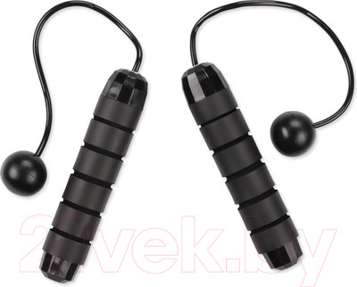 Скакалка для художественной гимнастики Indigo Sport IN300 (черный)