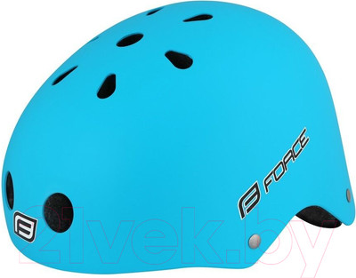 Защитный шлем FORCE Bmx / 90195-F (L/XL, синий матовый)