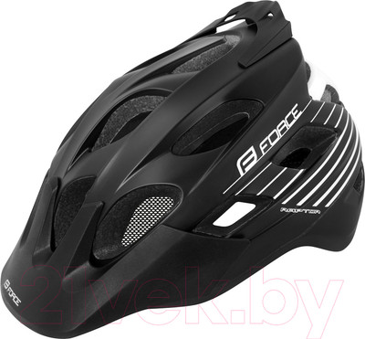 Защитный шлем FORCE Raptor / 902969-F (L/XL, черный/белый)