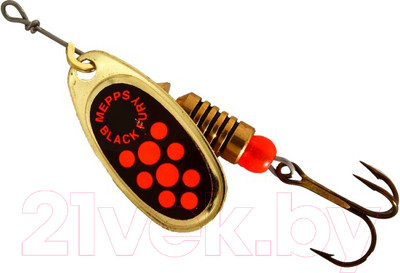 Блесна Mepps Black Fury Orange Or №2 / CCBO10023