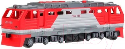 Локомотив игрушечный Технопарк Тепловоз РЖД / LOCO-22PLRZD-RD