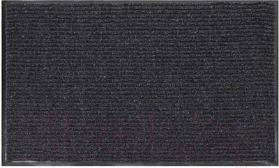 Коврик грязезащитный No Brand Ребристый 60x90 35-051 / 92172 (серый)