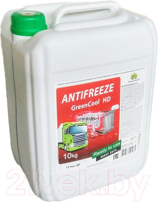 Антифриз GreenCool HD / 752934 (зеленый)