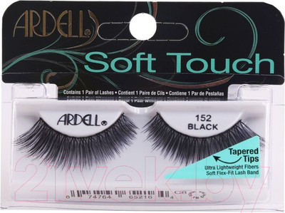 Накладные ресницы ленточные Ardell Prof Soft Touch №152