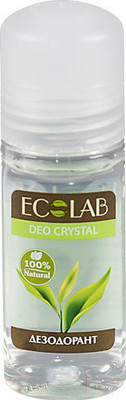 Дезодорант шариковый Ecological Organic Laboratorie Deo Crystal Кора дуба и зеленый чай (50мл)