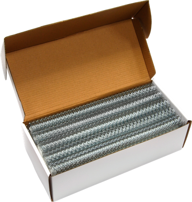 Пружины для переплета D&A art D16 (5/8") на 23 отверстия (серебристый)