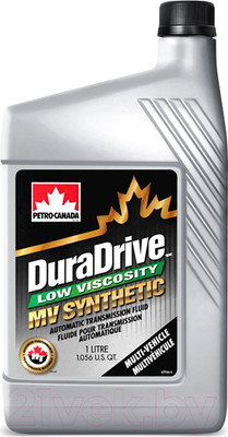 Трансмиссионное масло Petro-Canada Duradrive LOW Viscosity MV Synthetic / DDLVATFC12 (1л)