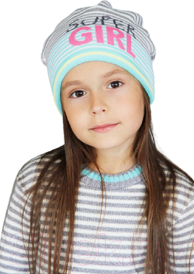 Шапка детская Polesie 7С1189-Д43 (бирюзовый, р. 55)