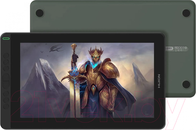 Графический планшет Huion Kamvas 13 (зеленый)