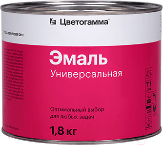 Эмаль Цветогамма ПФ-115 ТУ (1.8кг, синий)