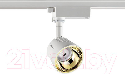 Трековый светильник Novotech Port 358708 (белый/золото)