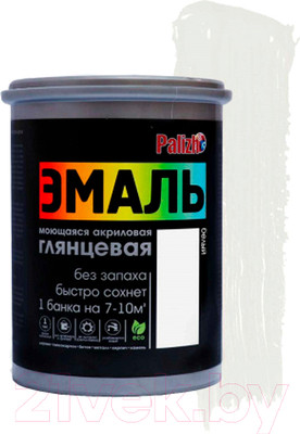 Эмаль Palizh Глянцевая (1.1кг, белый)