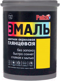 Эмаль Palizh Глянцевая (1кг, желтый)