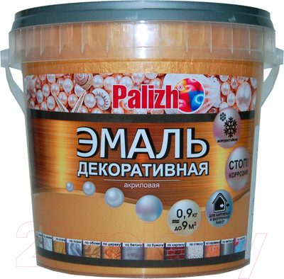 Эмаль Palizh Декоративная (900г, античное золото)
