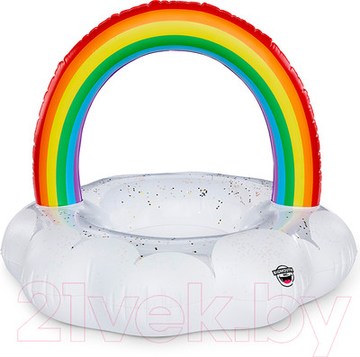 Надувной круг BigMouth Rainbow Cloud / BMPF-0012