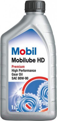 Трансмиссионное масло Mobil Mobilube HD 80W90 / 152661 (1л)