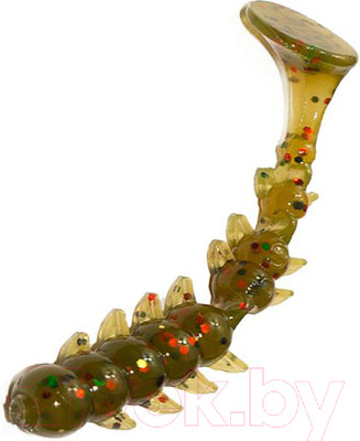 Мягкая приманка Русская Фишка Сатана 5497 (5шт, олива)